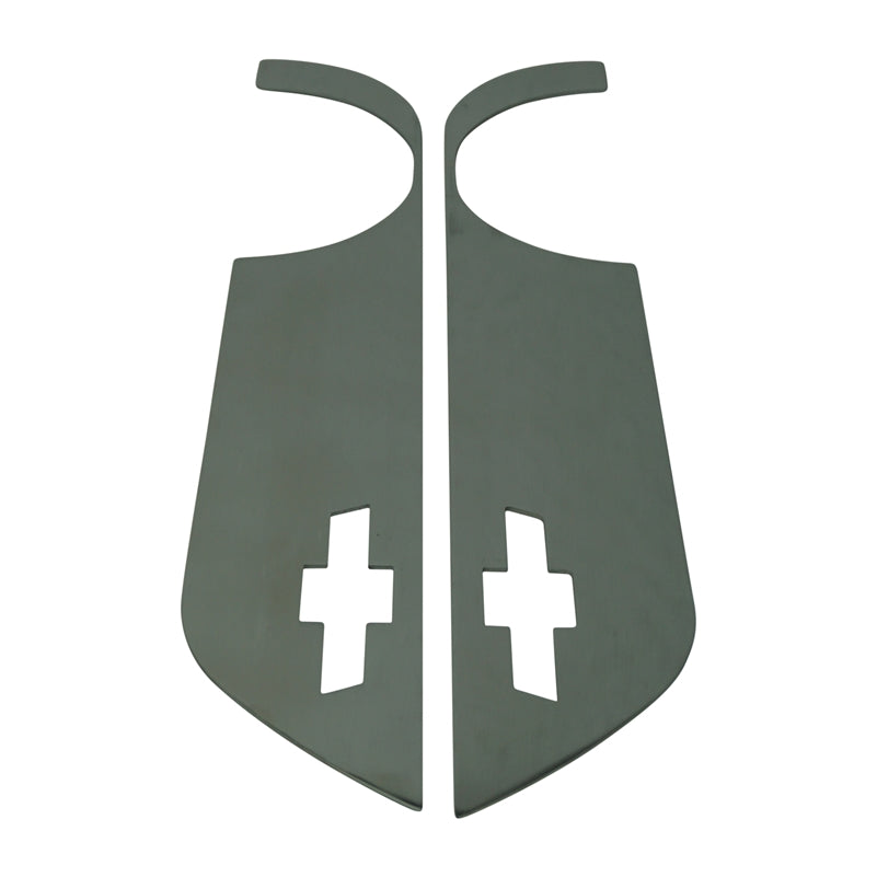 2010-2015 Chevrolet Camaro Door Kick Plates | # GMBC-118-EMB