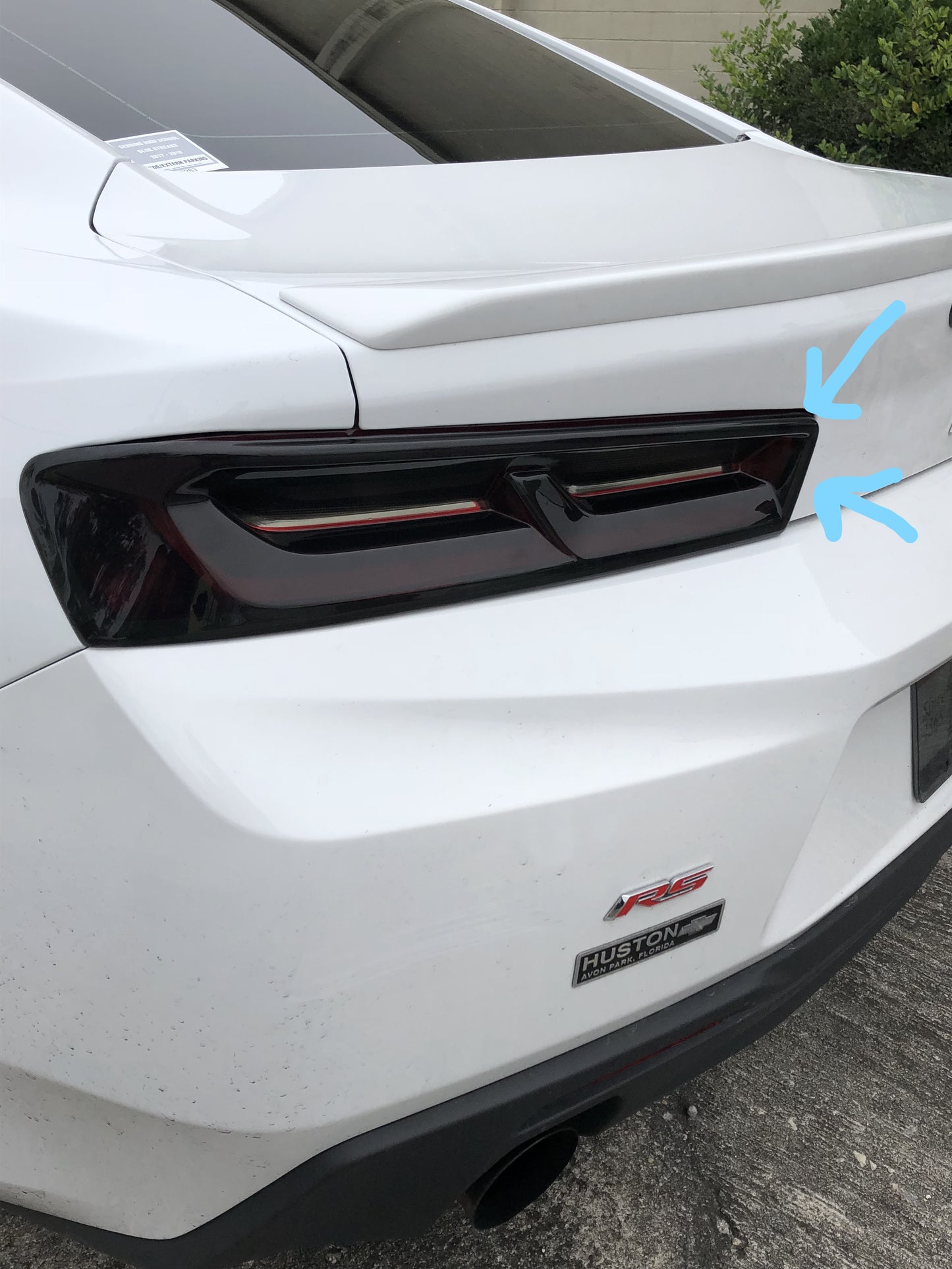 2016-2018 Chevrolet Camaro Smoked Taillight Lenses (2016-2018)