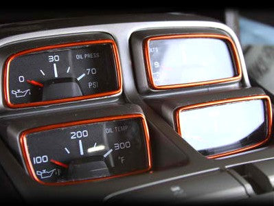 2010-2015 Chevrolet Camaro Gauge Control Rings | 4 pcs | # GMBC-112-PL
